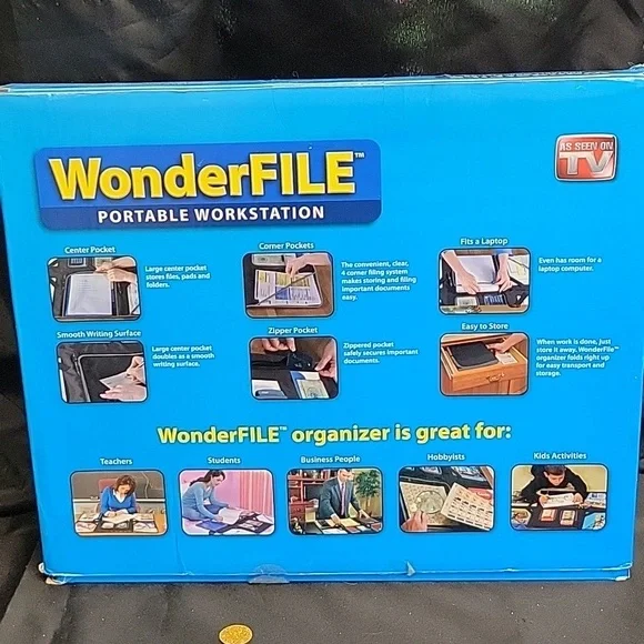 New WonderFILE Portable Workstation. As Seen on TV 📺 😀 - Picture 2 of 2